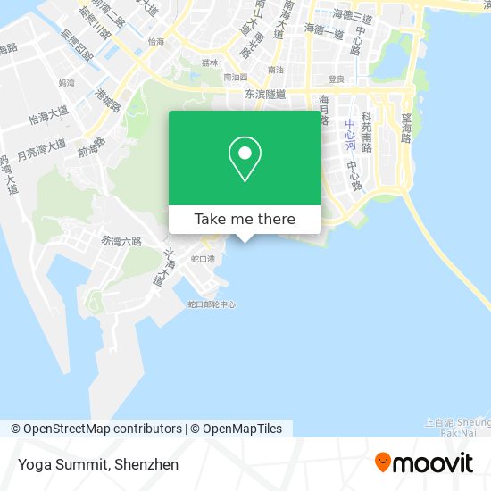Yoga Summit map