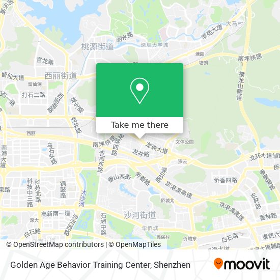 Golden Age Behavior Training Center map
