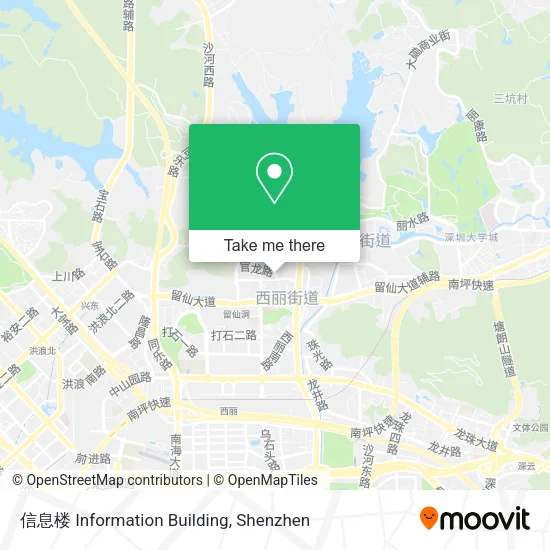 信息楼 Information Building map