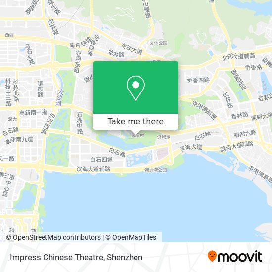 Impress Chinese Theatre map