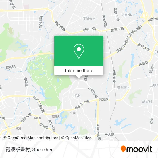 觀瀾版畫村 map