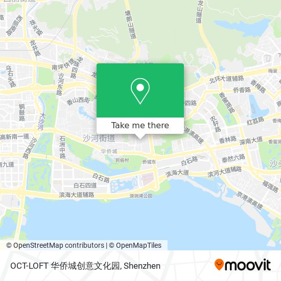 OCT-LOFT 华侨城创意文化园 map