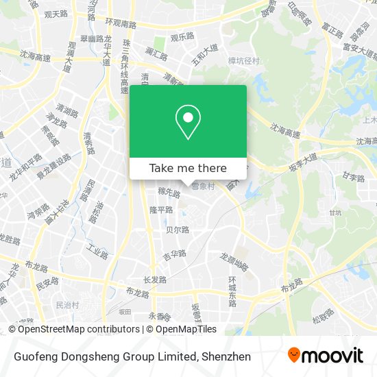 Guofeng Dongsheng Group Limited map