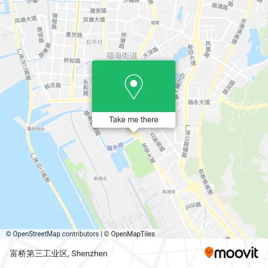 富桥第三工业区 map