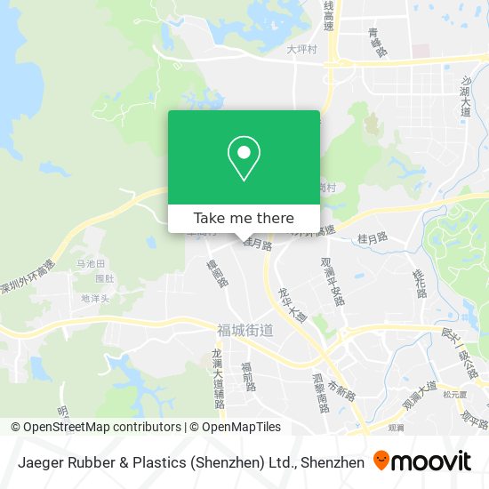 Jaeger Rubber & Plastics (Shenzhen) Ltd. map