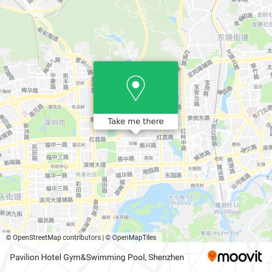Pavilion Hotel Gym&Swimming Pool map