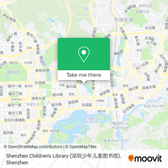 Shenzhen Children's Library (深圳少年儿童图书馆) map