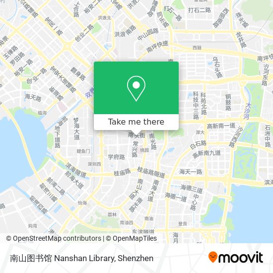 南山图书馆 Nanshan Library map
