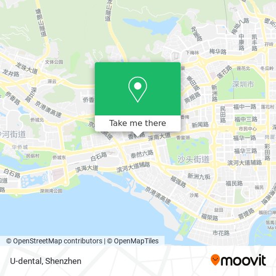U-dental map