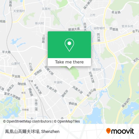 鳳凰山高爾夫球場 map