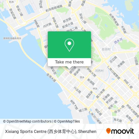 Xixiang Sports Centre (西乡体育中心) map
