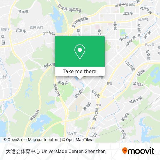大运会体育中心 Universiade Center map