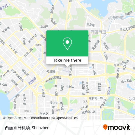 西丽直升机场 map