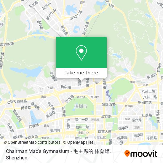 Chairman Mao's Gymnasium - 毛主席的 体育馆 map