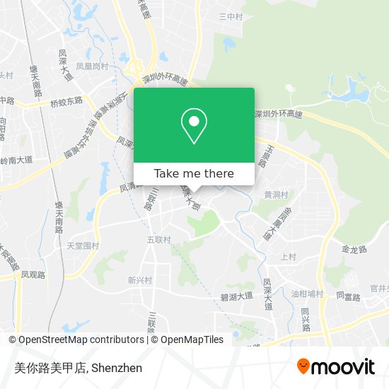 美你路美甲店 map