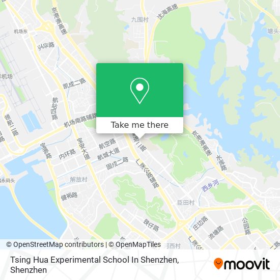 Tsing Hua Experimental School In Shenzhen map