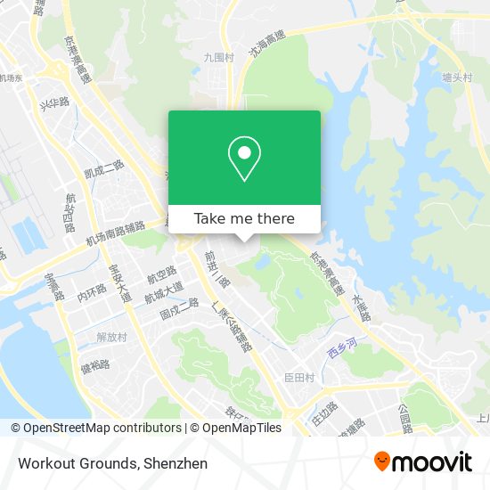 Workout Grounds map