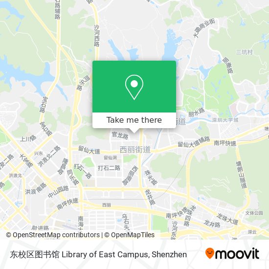 东校区图书馆 Library of East Campus map
