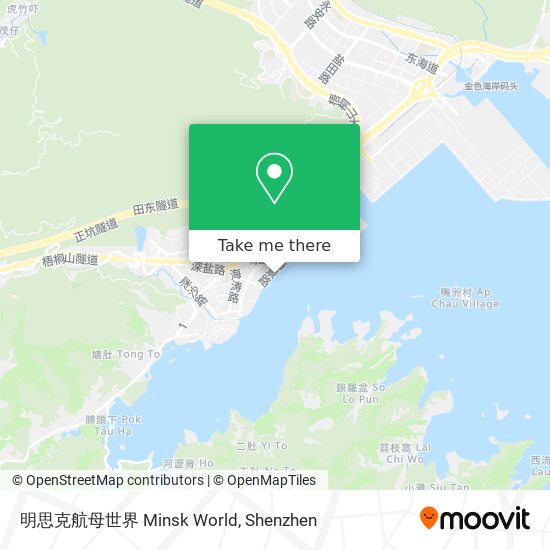 明思克航母世界 Minsk World map