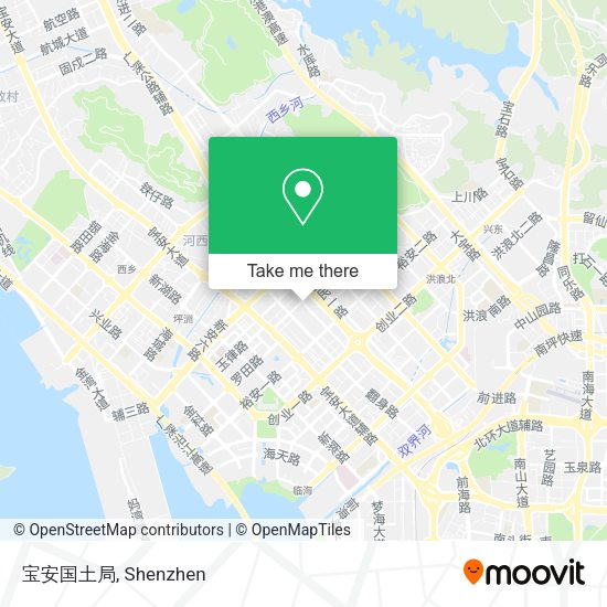 宝安国土局 map
