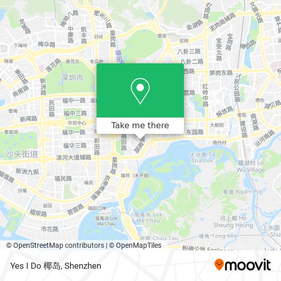 Yes I Do 椰岛 map