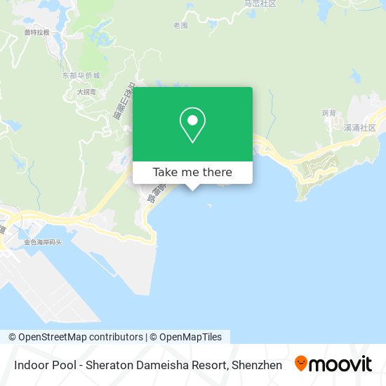Indoor Pool - Sheraton Dameisha Resort map