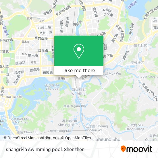 shangri-la swimming pool map