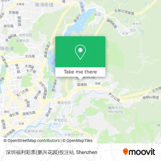 深圳福利彩票(鹏兴花园)投注站 map