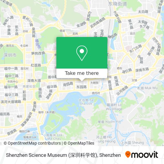 Shenzhen Science Museum (深圳科学馆) map