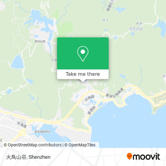 火鳥山谷 map