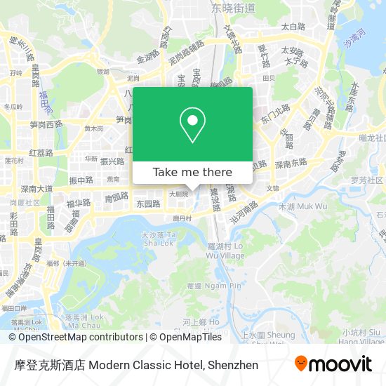 摩登克斯酒店 Modern Classic Hotel map