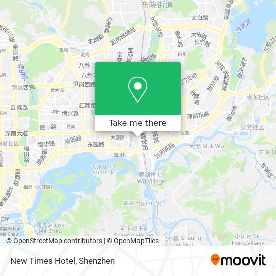 New Times Hotel map