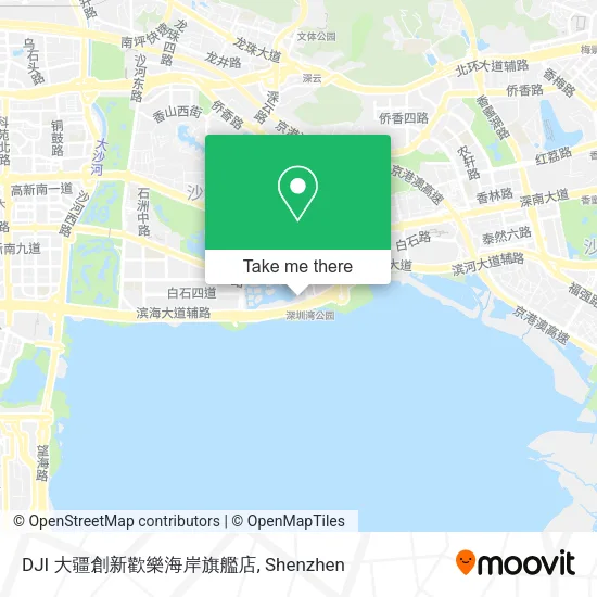 DJI 大疆創新歡樂海岸旗艦店 map