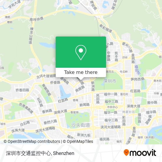 深圳市交通监控中心 map