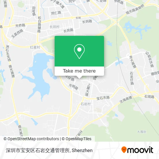深圳市宝安区石岩交通管理所 map