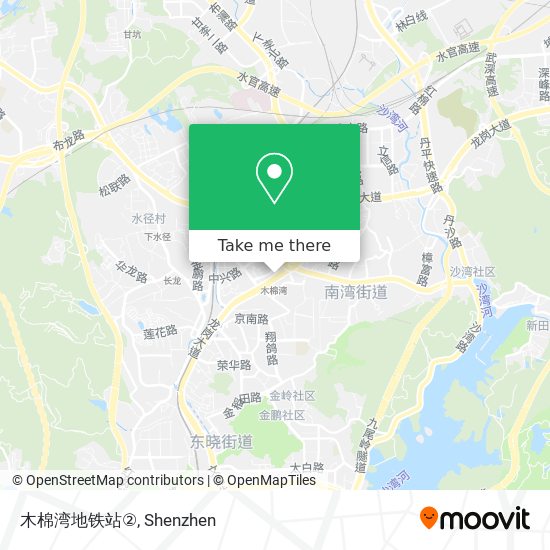 木棉湾地铁站② map