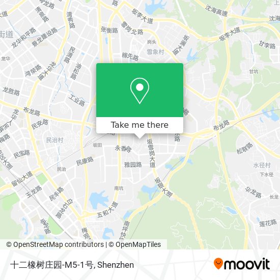十二橡树庄园-M5-1号 map