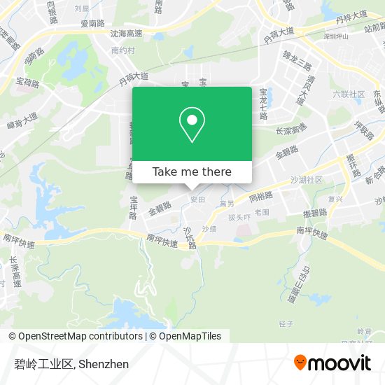 碧岭工业区 map