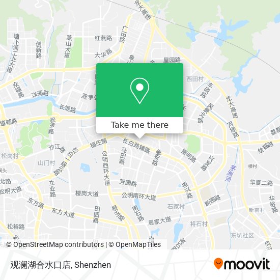 观澜湖合水口店 map