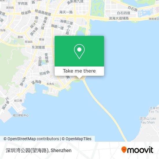 深圳湾公园(望海路) map
