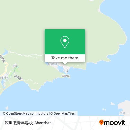 深圳吧青年客栈 map