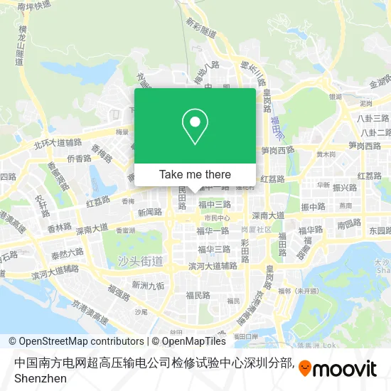 中国南方电网超高压输电公司检修试验中心深圳分部 map