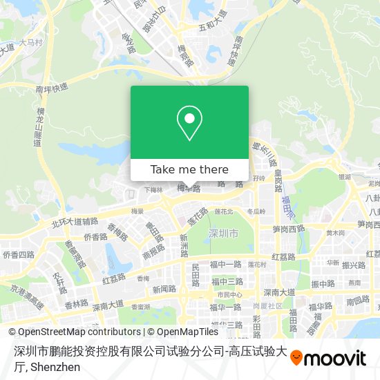 深圳市鹏能投资控股有限公司试验分公司-高压试验大厅 map