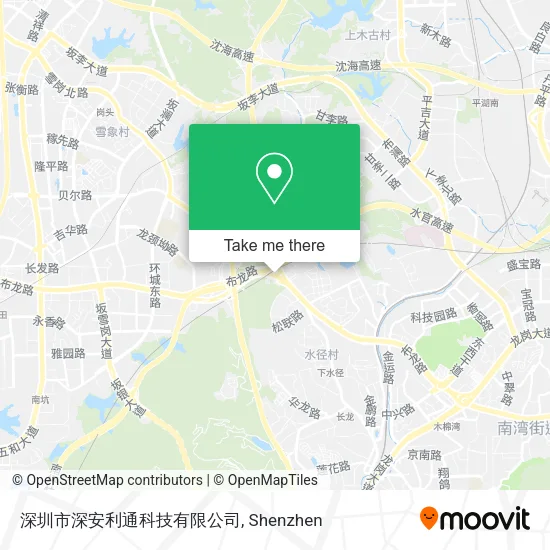 深圳市深安利通科技有限公司 map