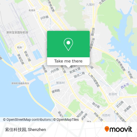索佳科技园 map