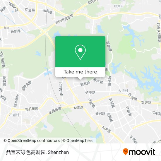 鼎宝宏绿色高新园 map