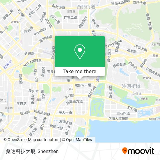 桑达科技大厦 map