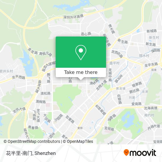 花半里-南门 map