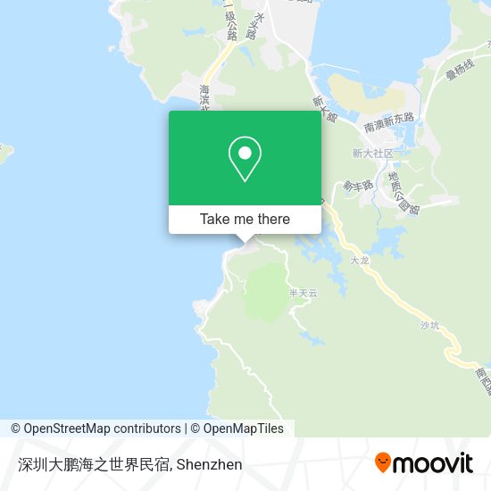 深圳大鹏海之世界民宿 map