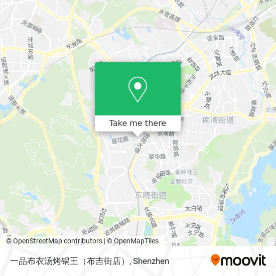 一品布衣汤烤锅王（布吉街店） map